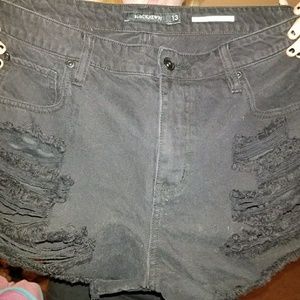 Blackheart ripped shorts
